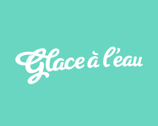 Glace à l'eau