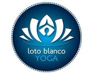 Loto blanco yoga