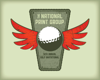 National Print Group Golf Logo