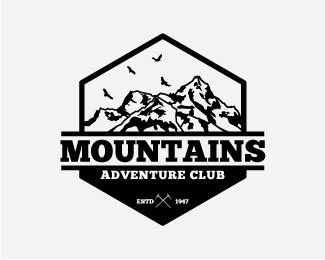 Mountains Logo Badges