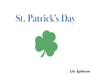 St Patrick Clover Logos