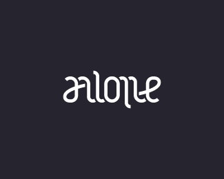 Alone Ambigram