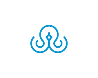 Minimalist Octopus Mark