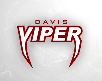 Davis Vipers Type Logo