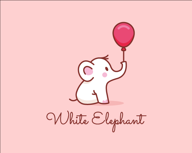 White Elephant Logo