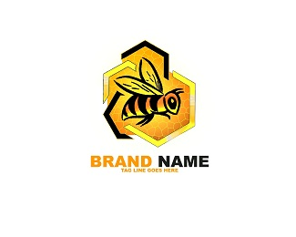 Bee Logo Template