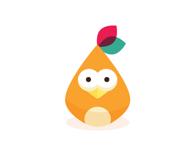 Cute Birdie Logo