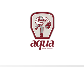 Aqua Prompt Plumbing Logo