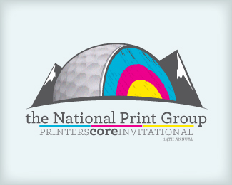 National Print Group Golf Logo