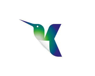 Hummingbird Document Paper Letter K (for sale)