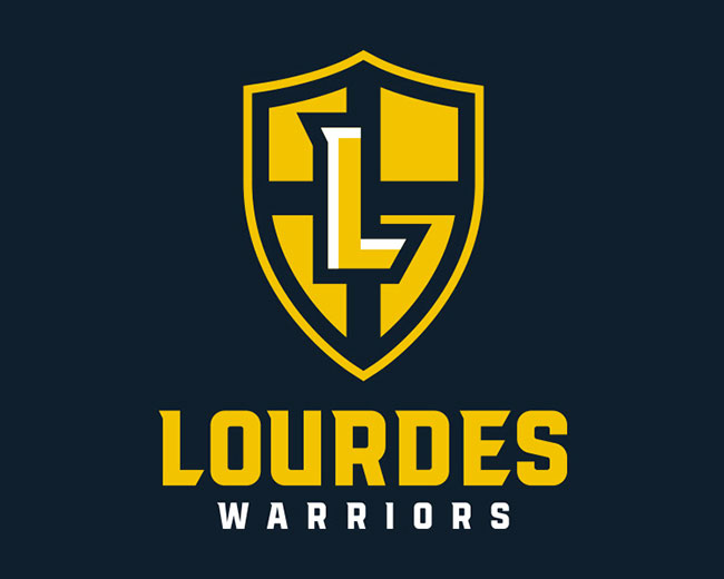 Our Lady of Lourdes High School Athletics Logo