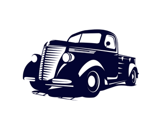 retro car fest. logo