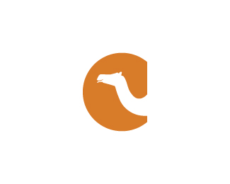 Camel logo letter c