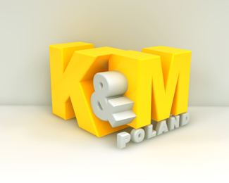 K and M 3d - Bazinga designs