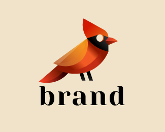 Cardinal Bird Logo