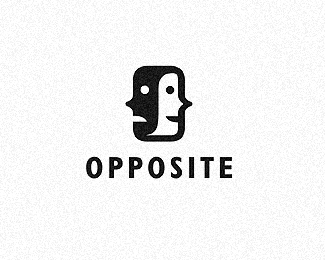 opposite