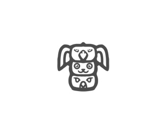 Eagle Bear Owl Totem Logo Mark Design