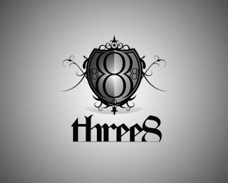 three8