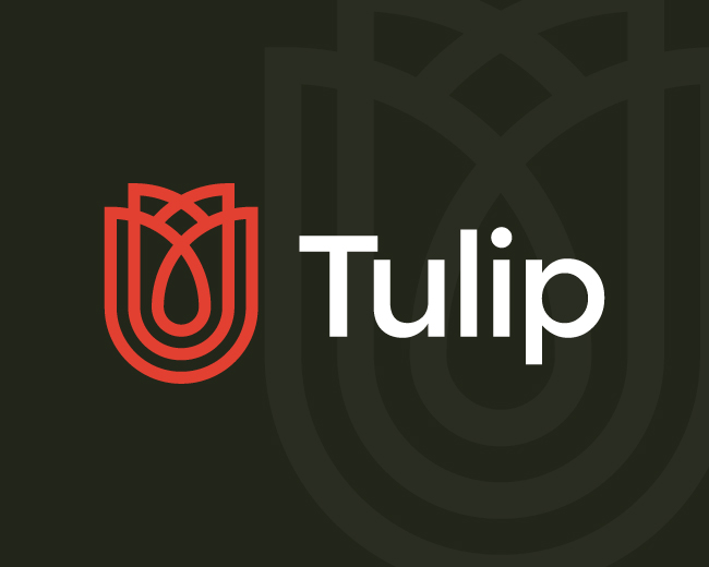 Tulip Flower Logo