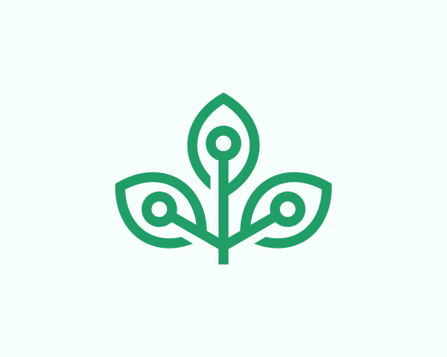 Tech Leaf Logo