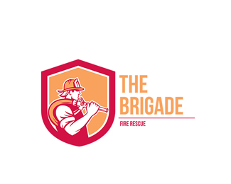 The Brigade Fire Rescue Logo