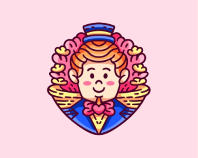 Wedding Flower Men Logo