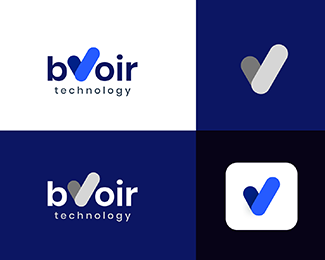 Tech company logo design