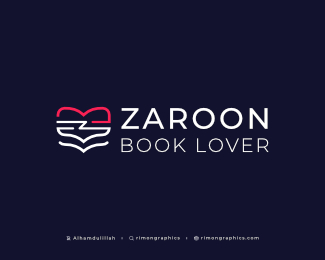 Zaroon Book Love Logo