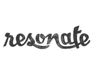 Resonate lettering