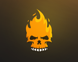 Fire Skull