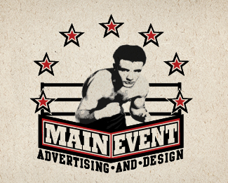 black main event boxer