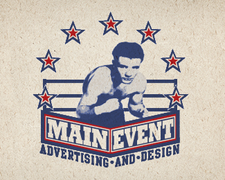 blue main event boxer