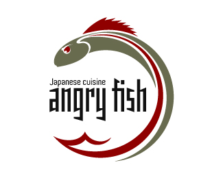 Angry fish