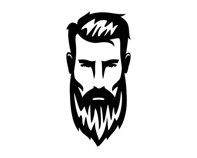 Bearded Man Logo