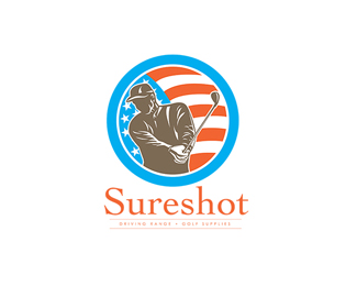 Sureshot Driving Range Logo