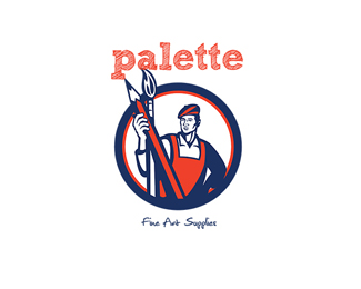 Palette Fine Art Supplies Logo