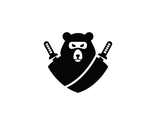 Ninja Bear Logo