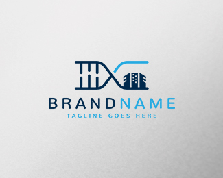 city dna logo template design