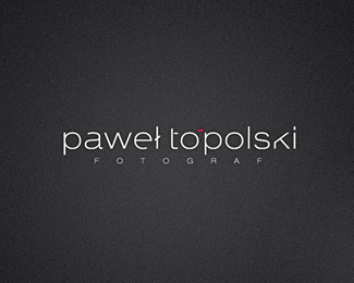 logotyp - photographer topol