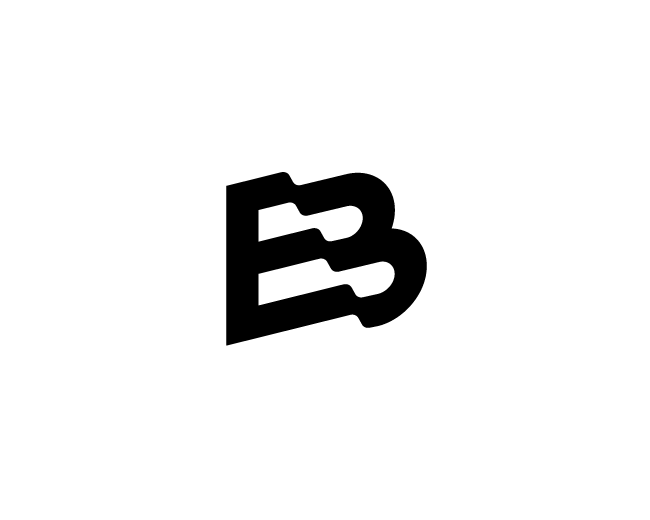 B logo