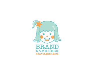 Cute Girl Logo