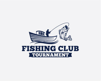 fishing logo badge