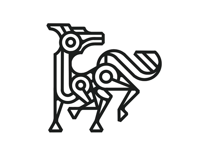 Deer logomark design