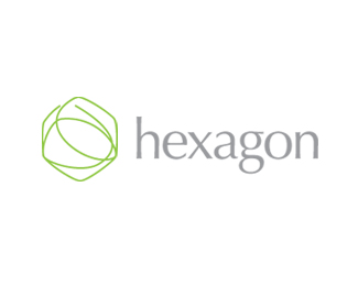 Hexagon - green