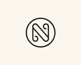 N monogram