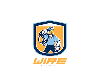 Wire Certified Electricians Logo