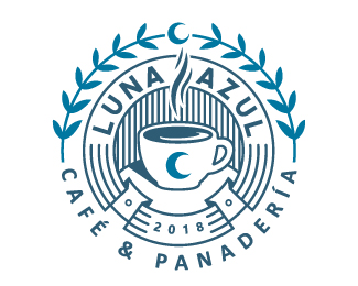 café luna azul