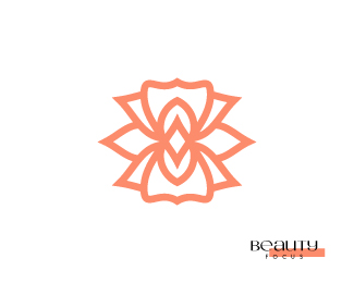 Beauty Focus, Cosmetics Beauty Logo