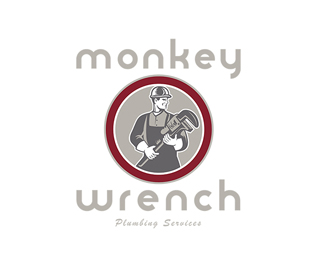 Monkey Wrench Plumbing Services Logo