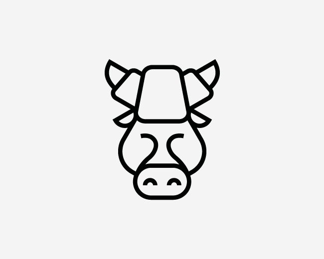 Croissant Bull Logo